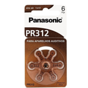 imagem de BATERIA DE SURDEZ PANASONIC 312 (6 PCS)