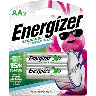 BATERIA ENERGIZER REC AA X 2 2300 MAH NH15BP-2