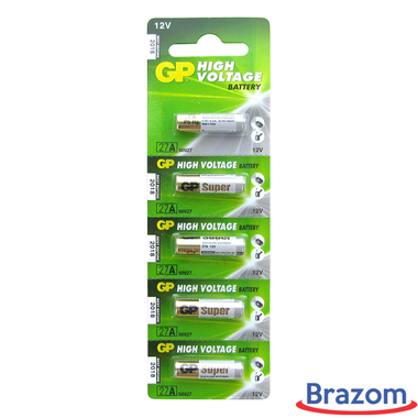 BATERIA GP ALK 27A (5 PCS)