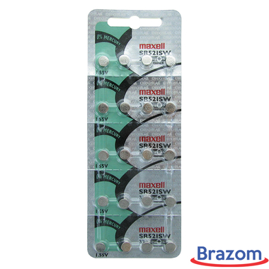 BATERIA MAXELL 379 / SR521SW (20 PCS) - Maxell