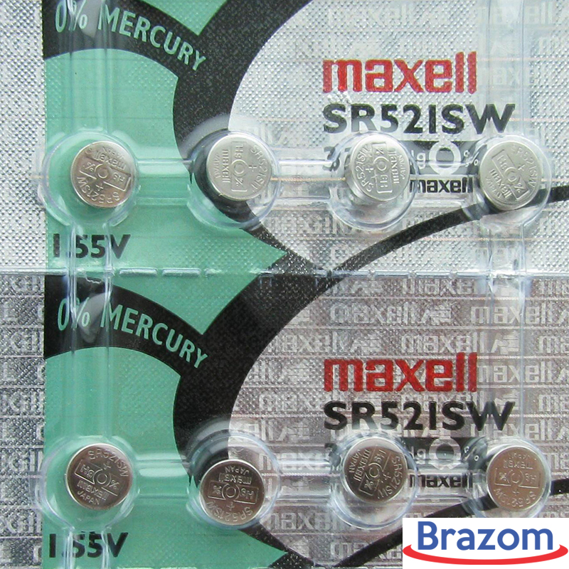 Bateria 379 Sr521sw Maxell 1.55v Pilha Para Relógio C/20 Un - Foto 9