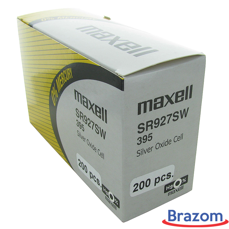 SR927SW 395 Maxell Battery Original Silver Oxide 1.55v SR927SW 395 Sold Per 1pack 5pcs/1piece - Foto 9