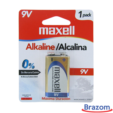 Bateria Maxell ALK 9V