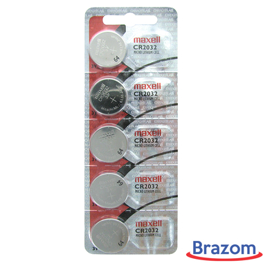 BATERIA MAXELL CR2032 (5 PCS) - LAMINADA