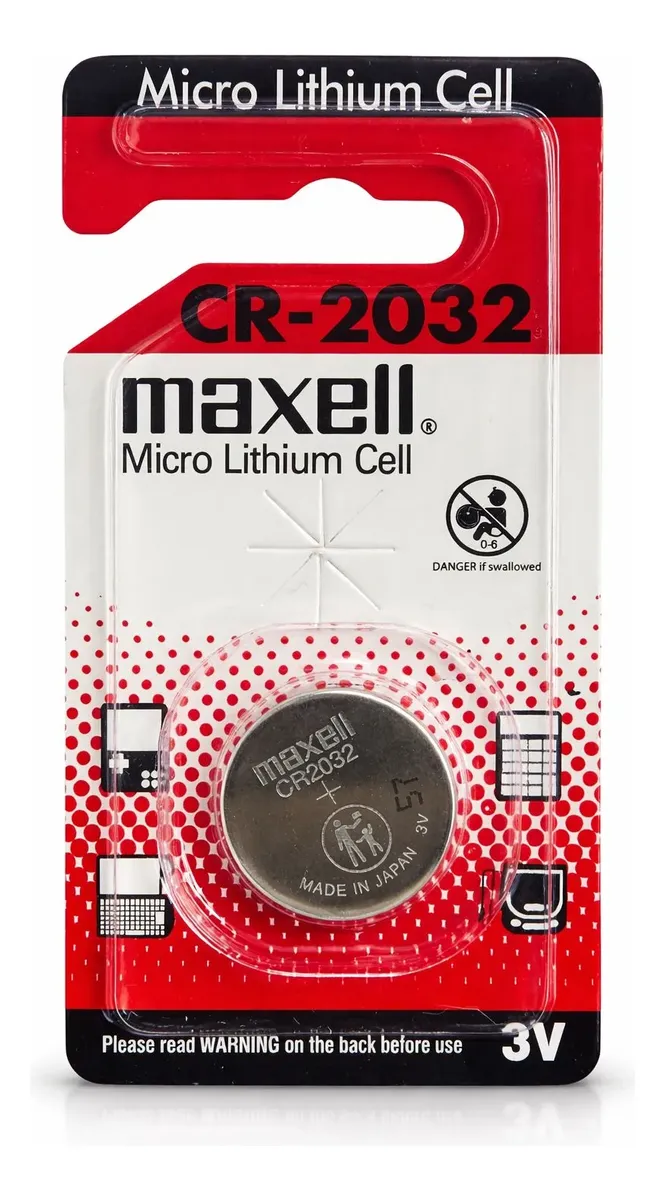 imagem de BATERIA MAXELL CR2032 (INDIVIDUAL)