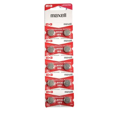 BATERIA MAXELL LR1130 / 189 (10 PCS) - PAPELAO