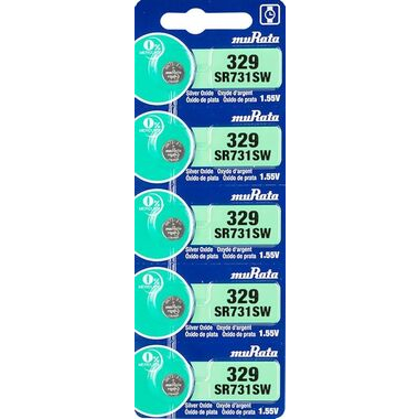 BATERIA MURATA 329 / SR731SW (5 PCS)