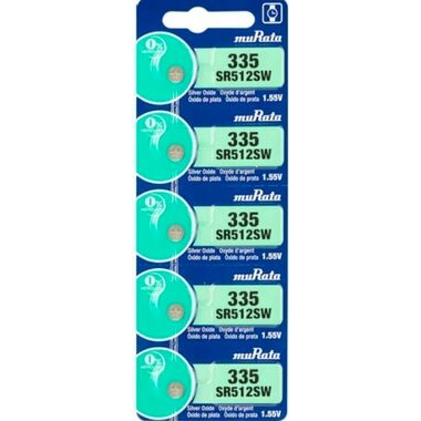BATERIA MURATA 335 / SR512SW (5 PCS) - MURATA