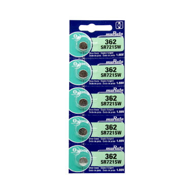 BATERIA MURATA 362 / SR721SW (5 PCS) - MURATA
