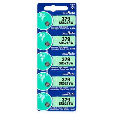 BATERIA MURATA 379 / SR521SW (5 PCS) - MURATA