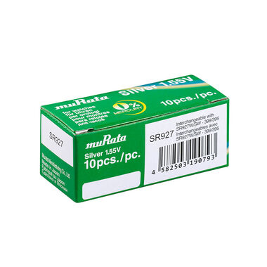 BATERIA MURATA 395 / SR927SW 10 PCS