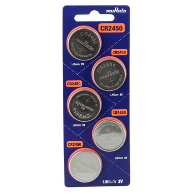 BATERIA MURATA CR2450 (5 PCS)