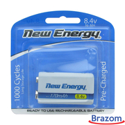 imagem de BATERIA NEW ENERGY REC 9V 170MAH BLX1