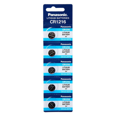 Bateria Panasonic CR1216 (5 PCS)