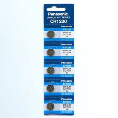 BATERIA PANASONIC CR1220 (5 PCS)
