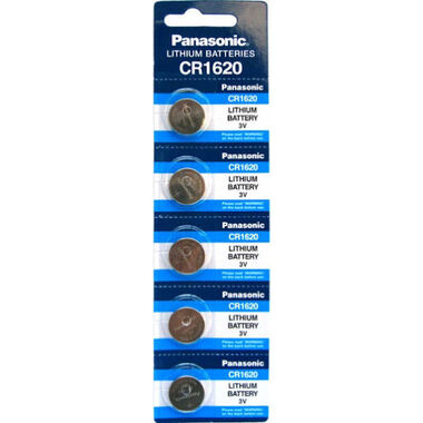BATERIA PANASONIC CR1620 (5 PCS)