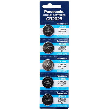 BATERIA PANASONIC CR2025 (5 PCS) - PANASONIC