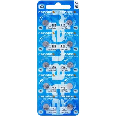 BATERIA RENATA 315 / SR716SW (10 PCS)