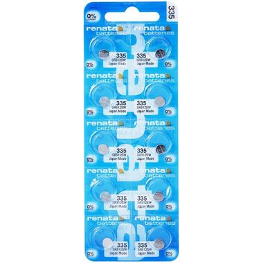 BATERIA RENATA 335 / SR512SW (10 PCS)