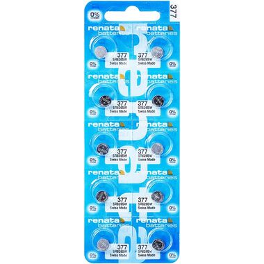 BATERIA RENATA 377 / SR626SW (10 PCS)