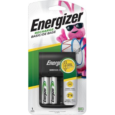 CARREGADOR ENERGIZER CHR 2/AA 1300 CHVCWB